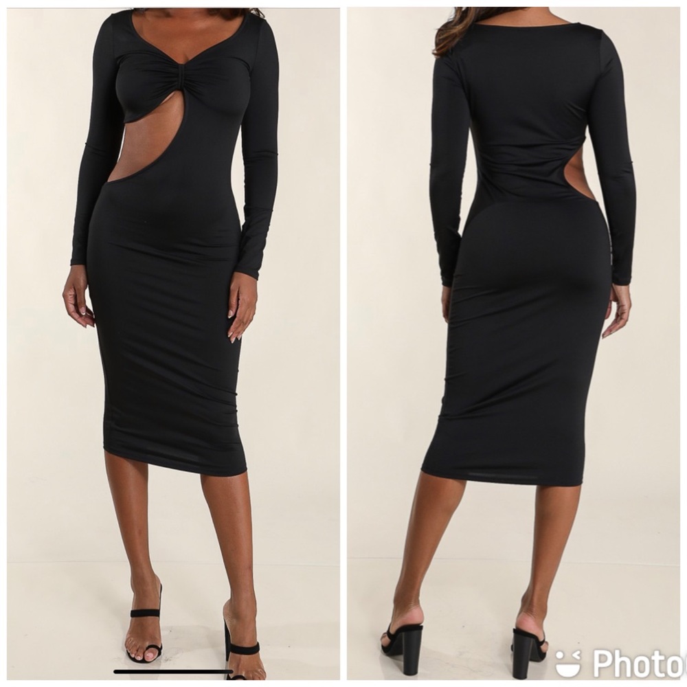 Cut Out Side Dress